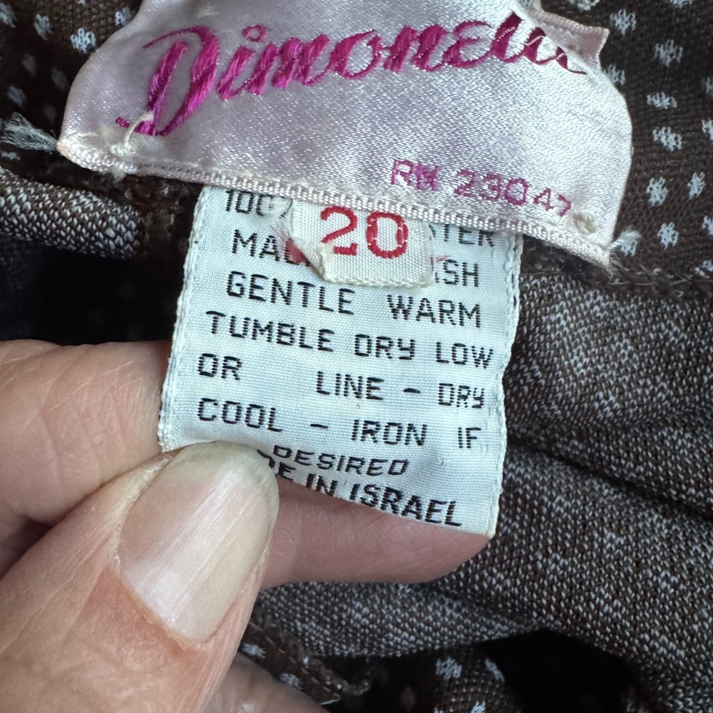 Deadstock 1960s/70s Dimoncelli Poly Knit Blazer‎ - Picture 7 of 9